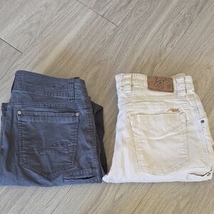 2 Men's Size 32×32 Mountain Pants. Gray Kuhl *Generatr*/ Mountain Khakis